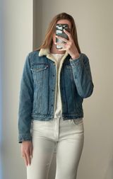 Levi’s Sherpa Denim Jacket Photo 0