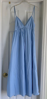 Commense Blue Spaghetti Strap Dress Size M Photo 0