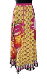 Magic Floral Print Maxi Skirt(Size Small) Photo 0