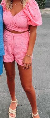 Pink Two Piece Set Photo 0