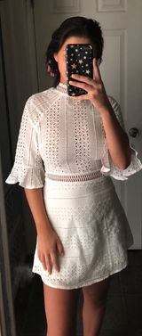 Hello Molly White Boho Dress Photo 0