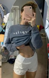 White Lulu Dupes Size XS Photo 0