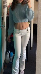 BDG White flare Jeans Photo 0