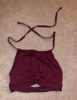 Carmen Marc Valvo Highneck Bikini Top Photo 0