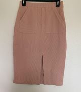 J.O.A. LA pink knit skirt size medium Photo 0