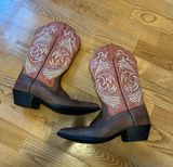 Western Cowboy Boots with Embroidered Design Photo 0