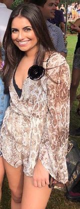 Boutique Snakeskin Romper  Photo 0