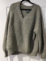 American Eagle Chunky Knit Sweater Photo 0