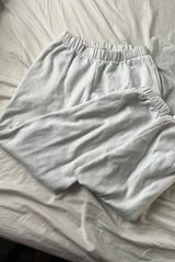 Brandy Melville White Sweatpants Photo 0