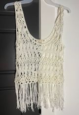 Double Zero Crochet Fringe Beach Top Photo 0