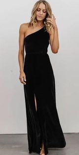 Black One Strap Dress Photo 0