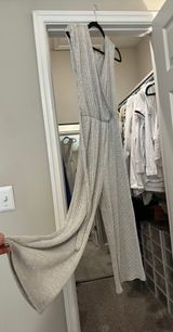 Caution to the wind Gray Jumpsuit Size M Photo 0