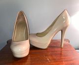 LC Lauren Conrad Nude High Heels Photo 0