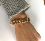 Gold Chain Bracelet Photo 0