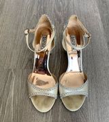 Badgley Mischka Embellished Wedding Heels Photo 0