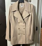 Anne Klein  Vintage Double Breasted Wool Blend Pea Coat Jacket Size Large Photo 0