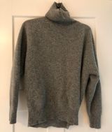 The Limited grey turtleneck sweater Photo 0