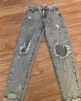 SheIn Black Denim Jeans Photo 0