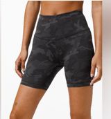 Lululemon Bike Shorts
Black Compression Bike Shorts with Modern Camo Photo 0