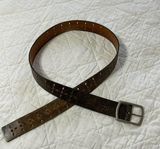 Vintage Brown Levi’s Leather Belt 40” Photo 0
