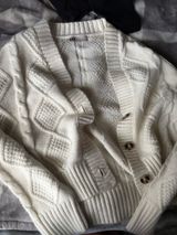 white cardigan  Photo 0