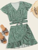 Green 2 Piece Set Size L Photo 0