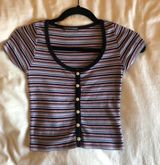 Brandy Melville Striped Zelly Top Photo 0