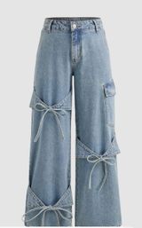 Bowknot Jeans  Photo 0