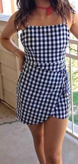 Game day Checkered Dress Multiple Size XS Photo 0