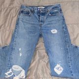 Levi’s Wedgie Straight Distressed Photo 0