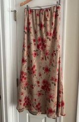 Harve Benard Vintage Floral Maxi Skirt Photo 0