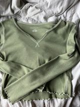 American Eagle Ribbed Long-Sleeve Photo 0