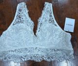 White Bralette NWT SIZE 2X Photo 0