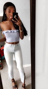 Forever 21 Violet Crop Top  Photo 0