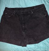 Wrangler Black Jean Shorts Photo 0