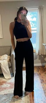 EXPRESS Belted Trouser Work Pants Photo 0