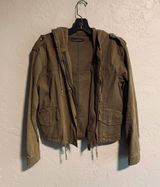 Brandy Melville Jacket Olive Green Photo 0