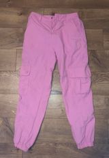 Zumiez Pink Cargo Pants Small Photo 0