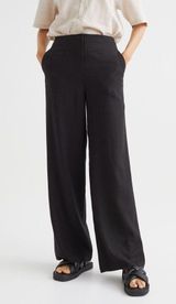 H&M Linen Wide Leg Pants Photo 0