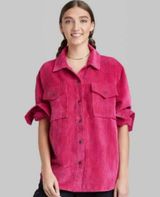 Target NWT Pink Corduroy Jacket Photo 0