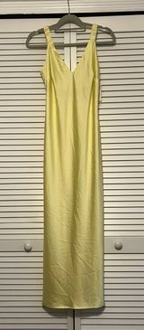 Yellow Slip Dress Photo 0