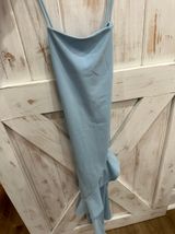 Windsor Blue Ruffled Dress Photo 0