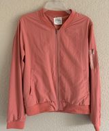 Ashley Outerwear Pink Zip Up Jacket Size XL Photo 0