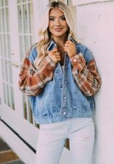 These Three Boutique Denim Jacket Photo 0