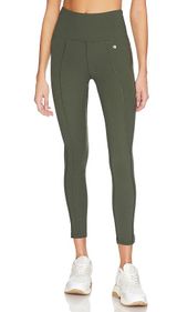 Anine Bing Bran Leggins in Dark Olive Photo 0