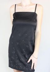 I.N. San Francisco Vintage Y2K 90s Little Black Mini Sheath Dress Photo 0