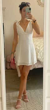 White Mini Dress Photo 0
