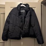 H&M Puffer Jacket Black Photo 0