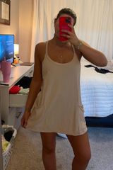Hot Shot Mini Dress - Bamboo Photo 0