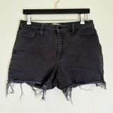 TARGET Universal Thread Vintage Midi Shorts Faded Black 8/29 Photo 0
